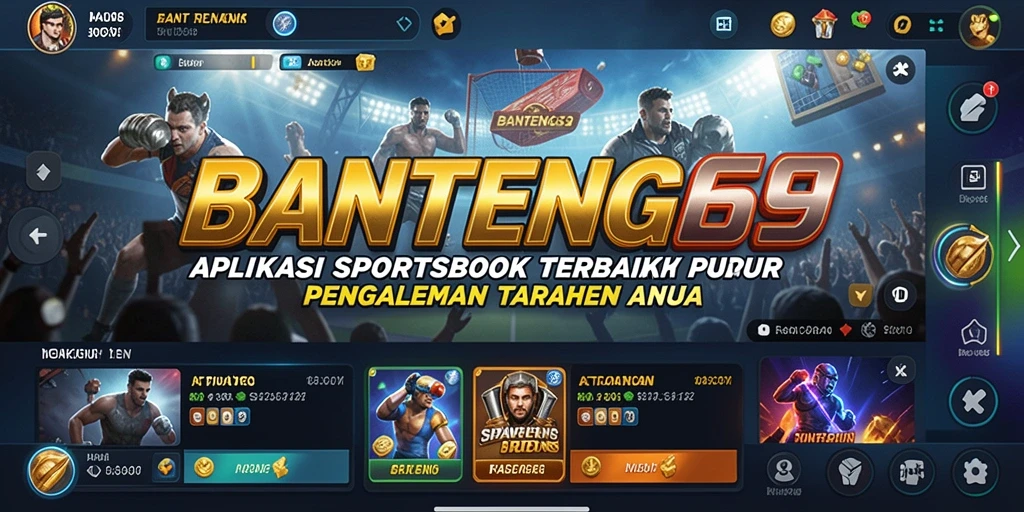 Tampilan gameplay seru dari aplikasi BANTENG69 yang menarik.