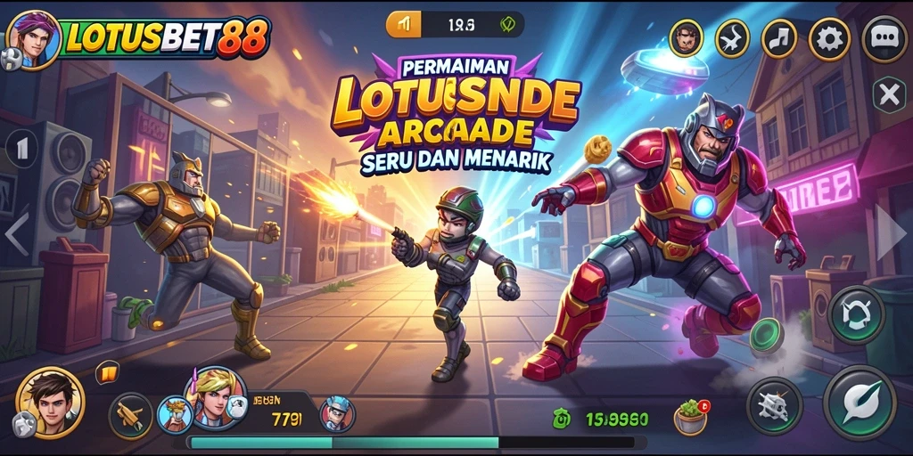 Gameplay seru dan menantang dalam LOTUSBET88.