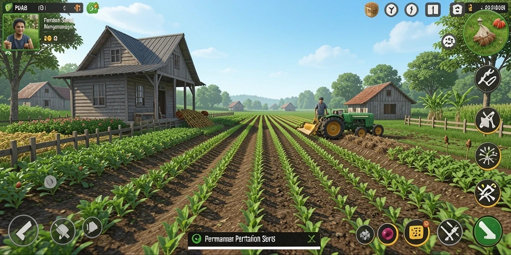 Gameplay seru dengan bercocok tanam dan panen di POA88.