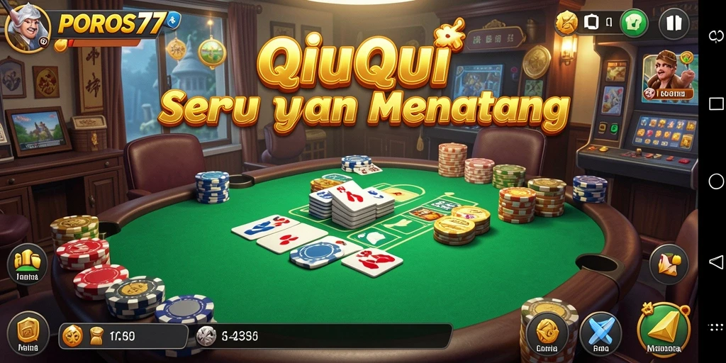 Tampilan gameplay seru di POROS77 dengan grafis menarik.