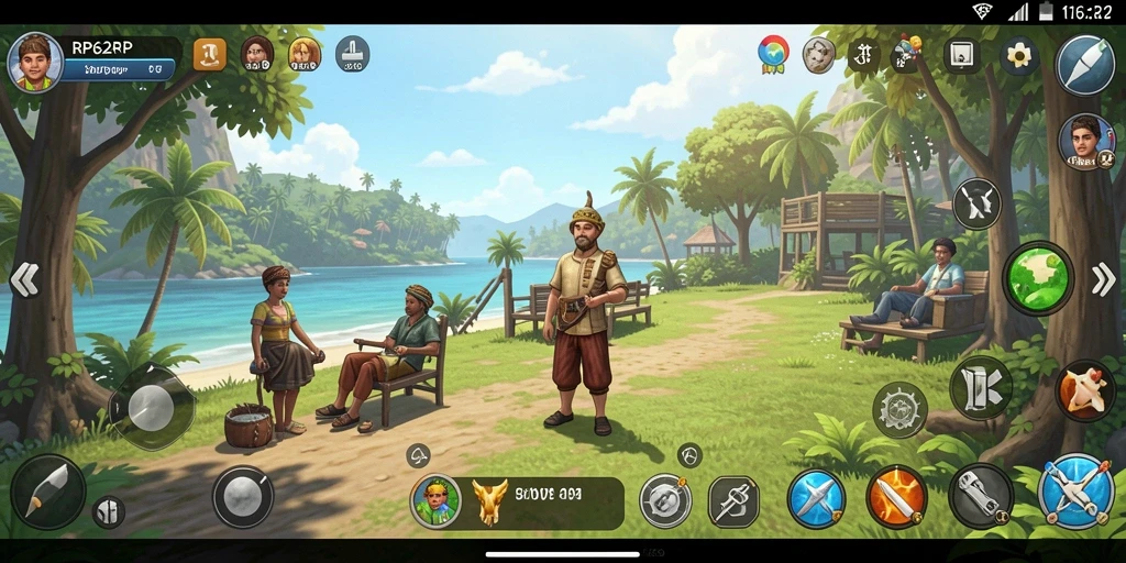 Screenshot RP62RP menampilkan gameplay yang ceria dan mendebarkan.