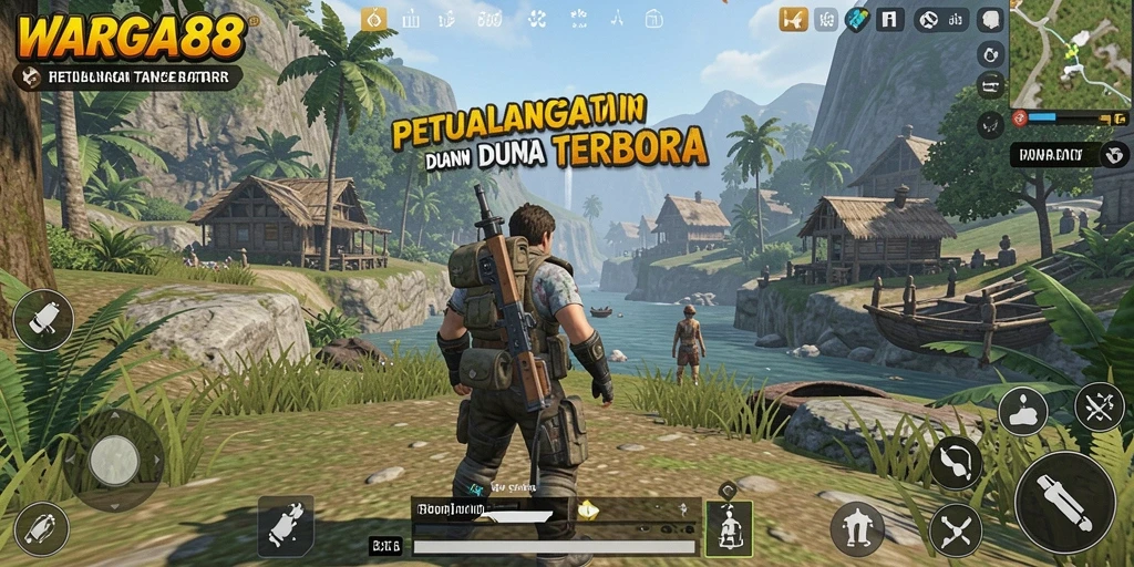 Gameplay epik di dunia terbuka WARGA88.
